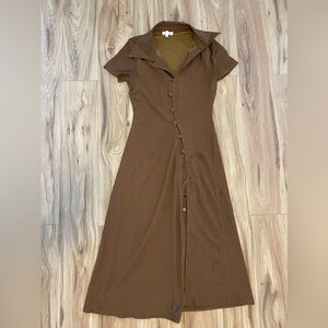 Boutique Brand Chocolate Brown Dress